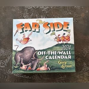 The Far Side 2024 Off the Wall Calendar (Gary Larson) NEW in box